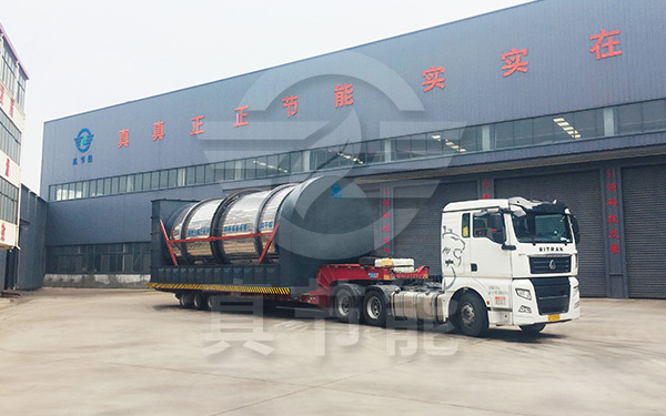 三級多回路含銅污泥烘干機(jī)運輸現(xiàn)場